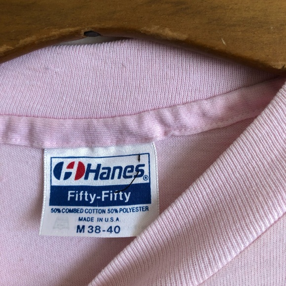 1987 Vintage Pink Reno Casino Souvenir T-Shirt - Picture 6 of 7